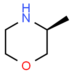 ChemSpider 2D Image | (S)-3-methylmorpholine | C5H11NO