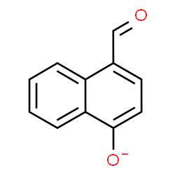 ChemSpider 2D Image | 4-Formyl-1-naphthalenolate | C11H7O2