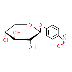 ChemSpider 2D Image | 4-Nitrophenyl beta-D-xylopyranoside | C11H13NO7