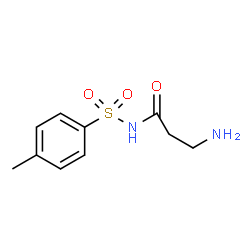 ChemSpider 2D Image | N-[(4-Methylphenyl)sulfonyl]-beta-alaninamide | C10H14N2O3S