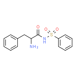 ChemSpider 2D Image | N-(Phenylsulfonyl)phenylalaninamide | C15H16N2O3S