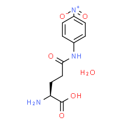 ChemSpider 2D Image | N-(4-Nitrophenyl)-L-glutamine hydrate (1:1) | C11H15N3O6