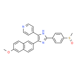 ChemSpider 2D Image | Tie2 kinase-IN-1 | C26H21N3O2S
