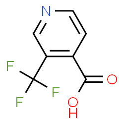 ChemSpider 2D Image | 3-(Trifluoromethyl)isonicotinic acid | C7H4F3NO2