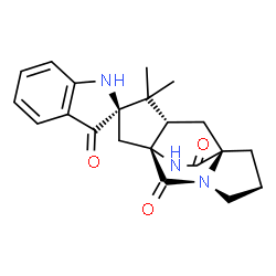ChemSpider 2D Image | (-)-Brevianamide A | C21H23N3O3