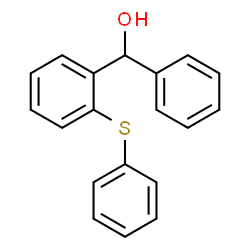 ChemSpider 2D Image | Phenyl[2-(phenylsulfanyl)phenyl]methanol | C19H16OS