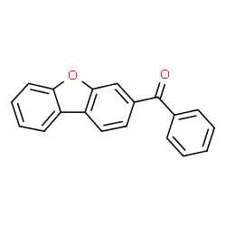 ChemSpider 2D Image | Dibenzo[b,d]furan-3-yl(phenyl)methanone | C19H12O2