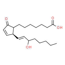 ChemSpider 2D Image | PROSTAGLANDIN A1 | C20H32O4