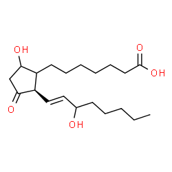 ChemSpider 2D Image | Prostaglandin D1 | C20H34O5