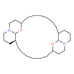 ChemSpider 2D Image | (1S,10R,29R)-9,30-Dioxa-11,25-diazapentacyclo[20.6.2.2~8,11~.0~10,15~.0~25,29~]dotriacontane | C28H50N2O2