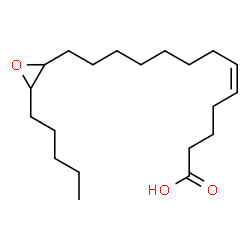 ChemSpider 2D Image | (5Z)-13-(3-Pentyl-2-oxiranyl)-5-tridecenoic acid | C20H36O3