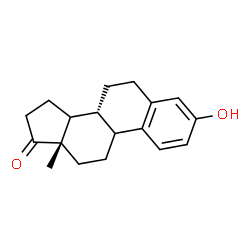 ChemSpider 2D Image | 3-hydroxy-estra-1,3,5(10)-trien-17-one | C18H22O2