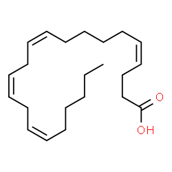 ChemSpider 2D Image | 4Z,10Z,13Z,16Z-docosatetraenoic acid | C22H36O2