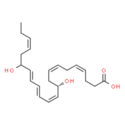 ChemSpider 2D Image | (4Z,7Z,10S,11Z,13E,15E,19Z)-10,17-Dihydroxy-4,7,11,13,15,19-docosahexaenoic acid | C22H32O4
