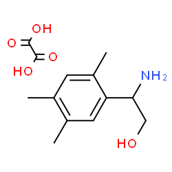 ChemSpider 2D Image | 2-Amino-2-(2,4,5-trimethylphenyl)ethanol ethanedioate (1:1) | C13H19NO5