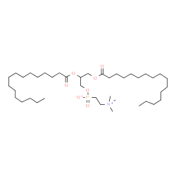 ChemSpider 2D Image | 2,3-Bis(palmitoyloxy)propyl [2-(trimethylammonio)ethyl]phosphonate | C40H80NO7P