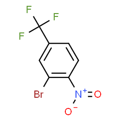 ChemSpider 2D Image | 3-Bromo-4-nitrobenzotrifluoride | C7H3BrF3NO2