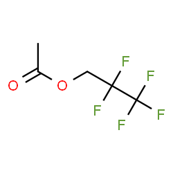 ChemSpider 2D Image | 2,2,3,3,3-Pentafluoropropyl acetate | C5H5F5O2