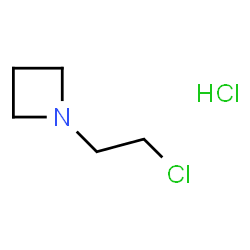 ChemSpider 2D Image | 1-(2-Chloroethyl)azetidine hydrochloride | C5H11Cl2N