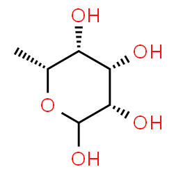ChemSpider 2D Image | 6-Deoxy-D-talopyranose | C6H12O5