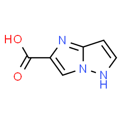 ChemSpider 2D Image | 5H-Imidazo[1,2-b]pyrazole-2-carboxylic acid | C6H5N3O2