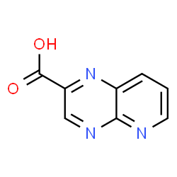 ChemSpider 2D Image | Pyrido[2,3-b]pyrazine-2-carboxylic acid | C8H5N3O2