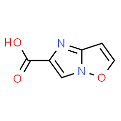 ChemSpider 2D Image | Imidazo[1,2-b][1,2]oxazole-2-carboxylic acid | C6H4N2O3