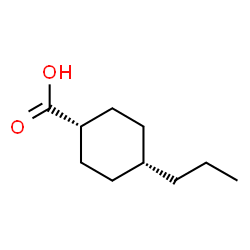 ChemSpider 2D Image | cis-4-Propylcyclohexanecarboxylic acid | C10H18O2