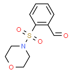 ChemSpider 2D Image | 2-(4-Morpholinylsulfonyl)benzaldehyde | C11H13NO4S