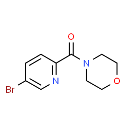ChemSpider 2D Image | (5-Bromopyridin-2-ylcarbonyl)morpholine | C10H11BrN2O2