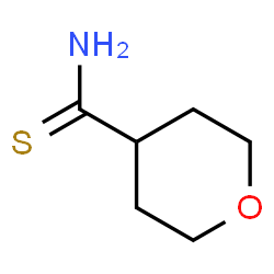 ChemSpider 2D Image | Tetrahydro-2H-pyran-4-carbothioamide | C6H11NOS