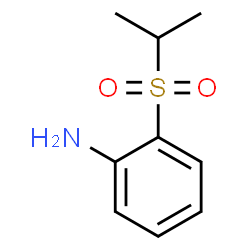 ChemSpider 2D Image | 2-(Isopropylsulfonyl)aniline | C9H13NO2S