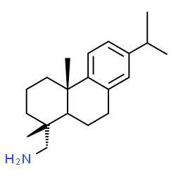 ChemSpider 2D Image | (5beta)-Abieta-8(14),9(11),12-trien-19-amine | C20H31N