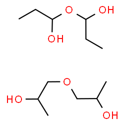 ChemSpider 2D Image | 1,1'-Oxydi(1-propanol) - 1,1'-oxydi(2-propanol) (1:1) | C12H28O6