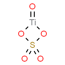 ChemSpider 2D Image | Oxo[sulfato(2-)-kappa~2~O,O']titanium | O5STi