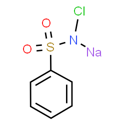 ChemSpider 2D Image | Sodium chloro(phenylsulfonyl)azanide | C6H5ClNNaO2S