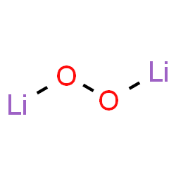 ChemSpider 2D Image | Dilithium dioxidanediide | Li2O2