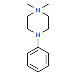 ChemSpider 2D Image | 1,1-dimethyl-4-phenyl-1$l^{5},4-diazinane | C12H19N2