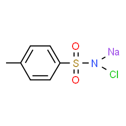ChemSpider 2D Image | Sodium chloro[(4-methylphenyl)sulfonyl]azanide | C7H7ClNNaO2S