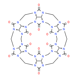 ChemSpider 2D Image | cucurbit[6]uril | C36H36N24O12