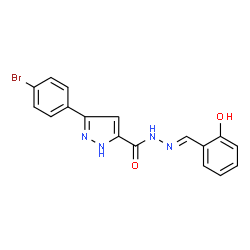 ChemSpider 2D Image | MFCD01841973 | C17H13BrN4O2