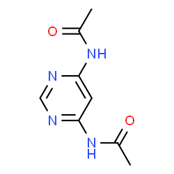 ChemSpider 2D Image | N,N'-4,6-Pyrimidinediyldiacetamide | C8H10N4O2