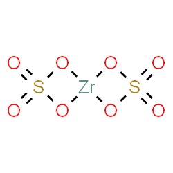 ChemSpider 2D Image | Bis[sulfato(2-)-kappa~2~O,O']zirconium | O8S2Zr