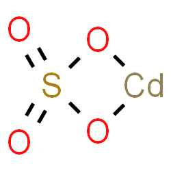 ChemSpider 2D Image | [Sulfato(2-)-kappa~2~O,O']cadmium | CdO4S