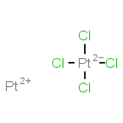 ChemSpider 2D Image | Platinum(2+) tetrachloroplatinate(2-) | Cl4Pt2