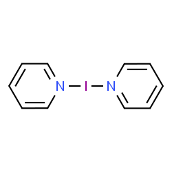 ChemSpider 2D Image | 1-(1-pyridyl-$l^{3}-iodanyl)pyridine | C10H10IN2