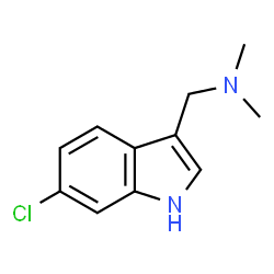 ChemSpider 2D Image | 6-Chlorogramine | C11H13ClN2
