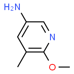 ChemSpider 2D Image | 6-Methoxy-5-methyl-3-pyridinamine | C7H10N2O