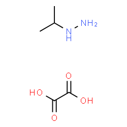 ChemSpider 2D Image | Isopropylhydrazine ethanedioate (1:1) | C5H12N2O4