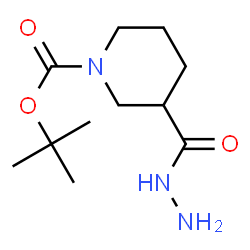 ChemSpider 2D Image | 1-Boc-Nipecotic acid hydrazide | C11H21N3O3